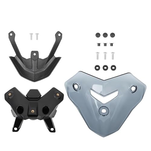 Windschutzscheiben-Schutz for Motorrad-Windschutzscheibe, schützender Windabweiser, verbessert den Fahrkomfort, reduziert Windgeräusche und Stöße. Motorrad-Zubehör, Windabweiser, ideal for den täglich von AD-BCrbgen