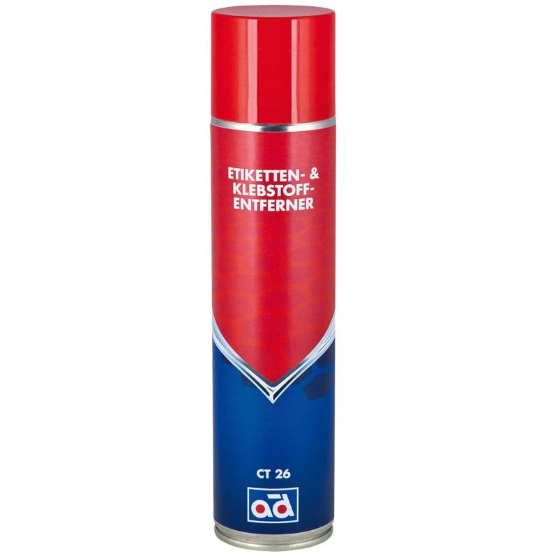 AD Chemie Etikettenentferner Ct 26 400Ml Lösen Von Vignetten Klebstoff Entferner Aufkleber Kleber Sticker Spray Entfernen Klebereste Etiketten Und Etikettenlöser Kunststoff Löser 41195975 von AD Chemie