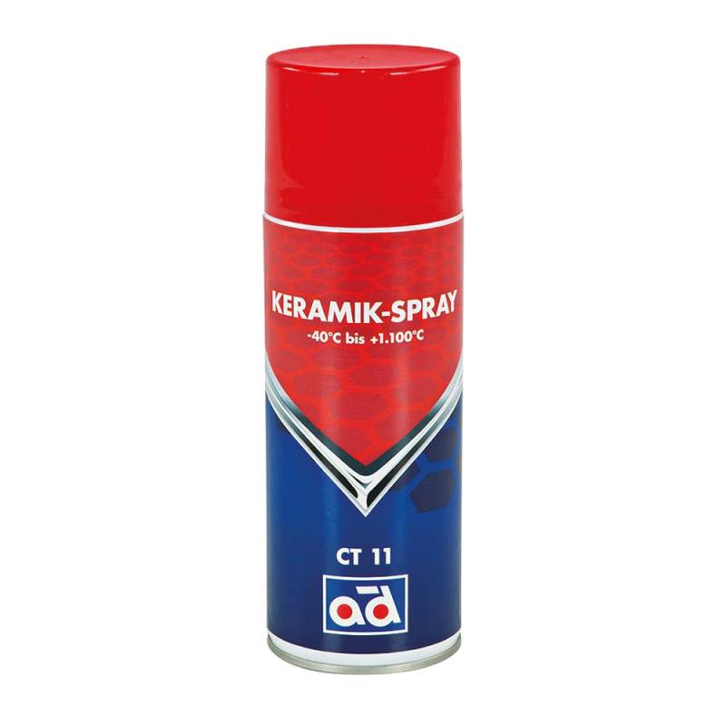 AD Chemie Keramikspray Ct 11 400Ml Spraydose Spray Keramik Bremsen Fett Auto Bremse Anti Öl Für Kupferpaste Auspuff Montagepaste Quietsch Keramikpaste 411318300 von AD Chemie