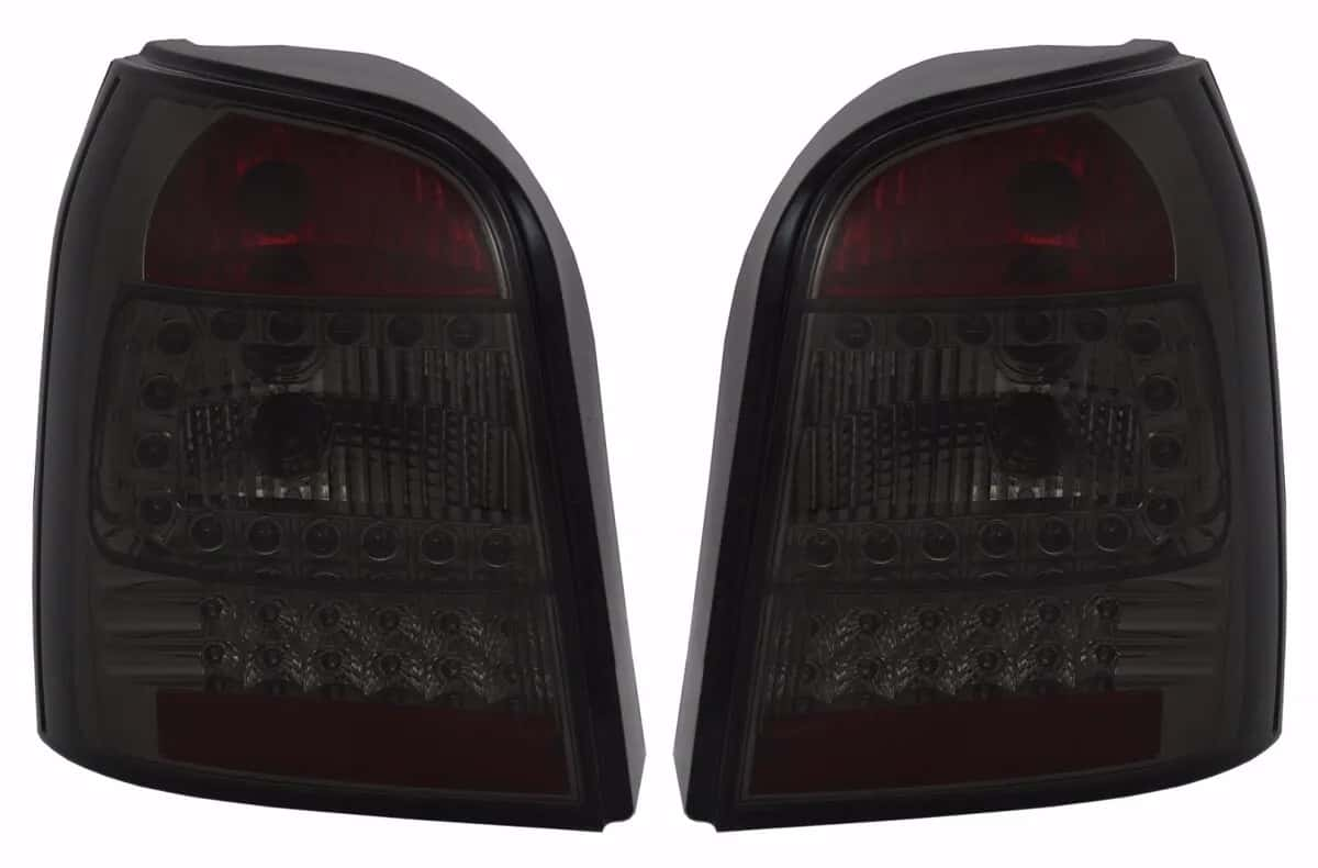 LED Rückleuchten Heckleuchten Schwarz LINKS + RECHTS für Audi A4 B5 Avant Kombi 1996-06/2001 von AD TUNING GmbH & Co. KG