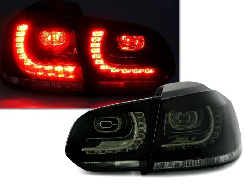 AD Tuning GmbH & Co. KG DEPO LED Rückleuchten Set Klarglas Smoke Heckleuchten Rücklichter von AD Tuning GmbH & Co. KG