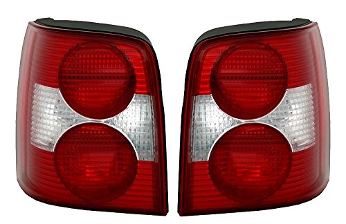 Depo Rückleuchten Set links rechts in Rot Weiß Heckleuchten Rücklichter von AD Tuning GmbH & Co. KG