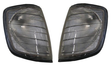 Frontblinker Set, passend für Mercedes W124. Ausführung: Grau von AD Tuning GmbH & Co. KG