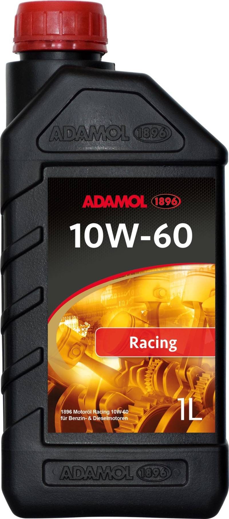 ADAMOL 1896 01180540 Racing Motorenöl 10W-60, 1 L von ADAMOL 1896