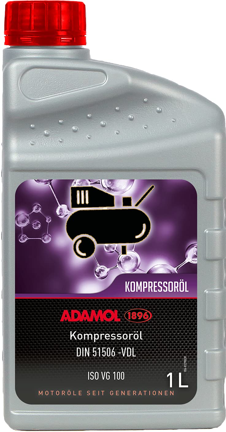 ADAMOL 1896 01290830 Kompressorenöl 100, 1 L von ADAMOL 1896