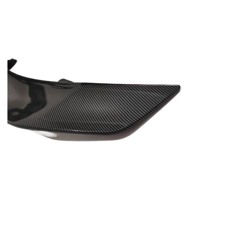 Auto Kofferraum Spoiler Für VW Für Jetta MK5 MK6 Hinten Für Kofferraum Für Deckel Für Ente Für Schwanz Lippe Auto Spoiler Flügel Schwarz Carbon Universal Außen Tuning Zubehör Dachheckspoilerflügel (F von ADDUE