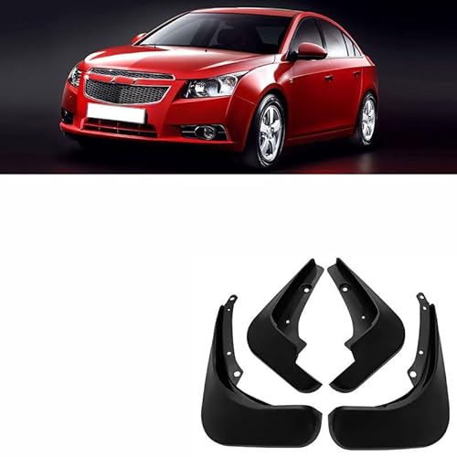 Auto Schmutzfänger Spritzlappen Spritzschutz für Chevrolet Cruze Hatchback 2009-2014 4 Stück von ADDUE