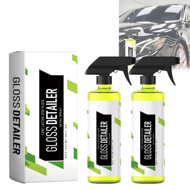 Gloss Car Glass Cleaner, Diamond Shine Glass Cleaner, Diamante Limpiador para Carros, Diamond Shine, Diamond Shine Spray, Diamante Limpiador para Carros Interior Kit (2pcs) von ADFUGE