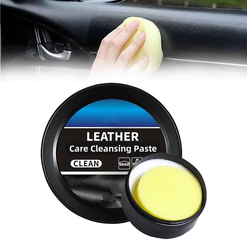 Leather Maintenance Cream for Cars,Leather Maintenance Cream,Leather Repair Kit Car Interior, Leather Care Cleaning Paste, Leader Cleaning and Care Cream & Cleaning Paste for Leather Care (150g) von ADFUGE