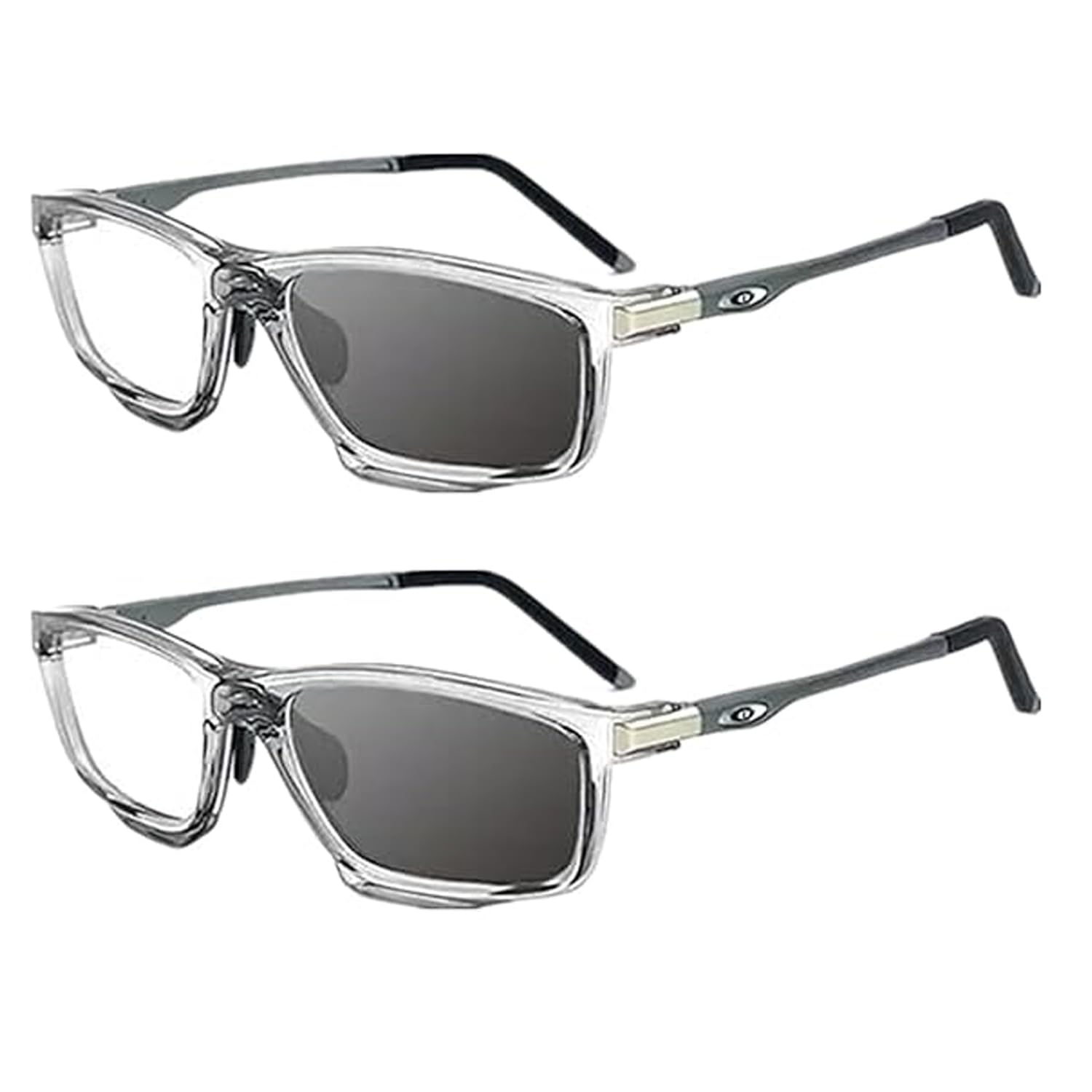 Lineaspelle Brille, Lineaspelle Sport Farbwechsel Multi-Focal Lesebrille, Multifokale Lesebrille Männer (2PCS F,+ 1,5) von ADFUGE