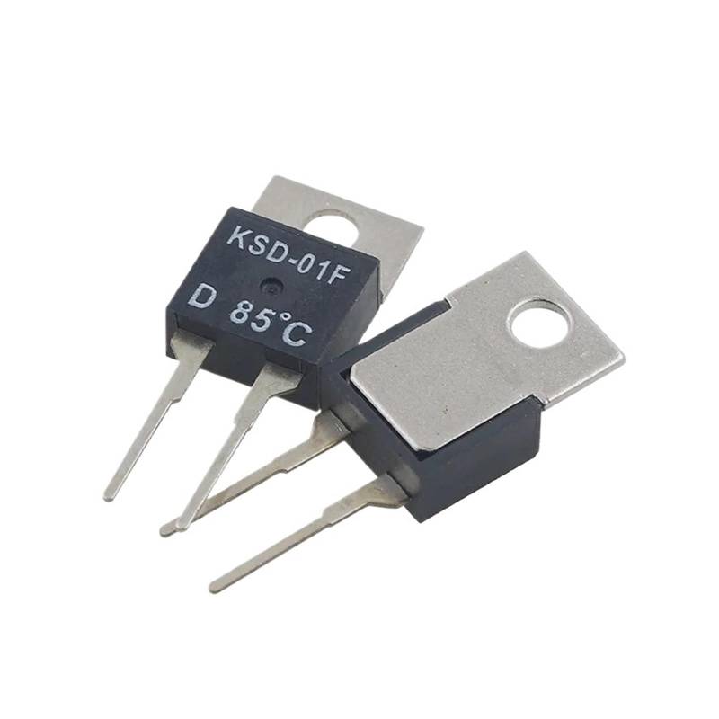 KSD-01F 40C-150C Grad Normalerweise Geschlossen Offen Temperatur Schalter Thermostat 40C 45C 65C 85C 95C 100C 105C 110C 135C 150C Grad 2Pcs(120 degree,Normal Open(NO)) von ADGVECNF