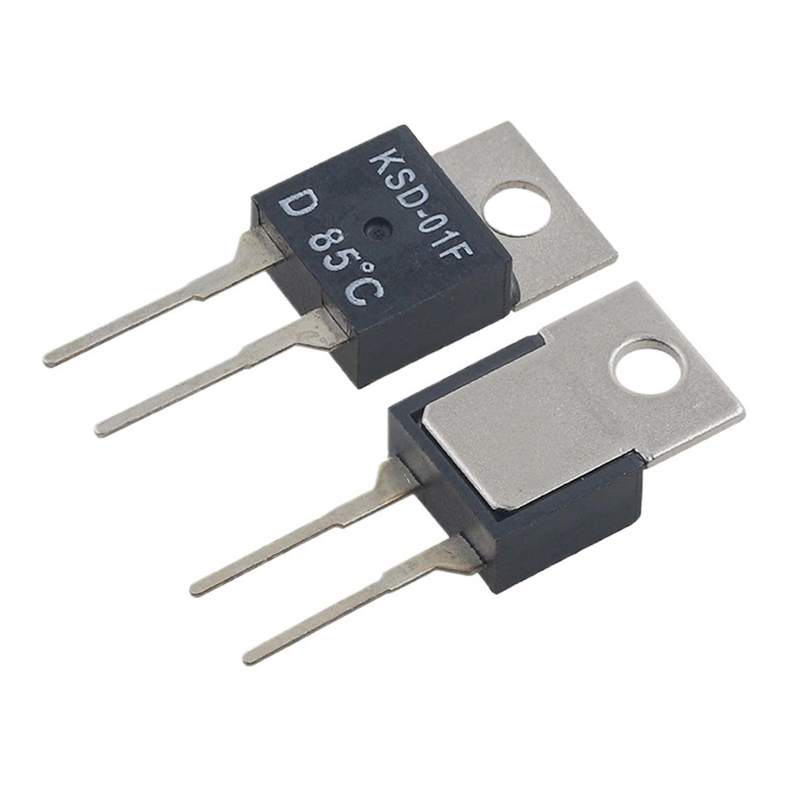 KSD-01F 40C-150C Grad Normalerweise Geschlossen Offen Temperatur Schalter Thermostat 40C 45C 75C 85C 90C 95C 105C 110C 135C 150C Grad 2Pcs(115 degree,Normal Close(NC)) von ADGVECNF