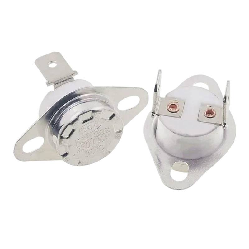 KSD302-16A-NC 40-300 Grad Keramik 16A 250 V Normalerweise geschlossener offener Temperaturschalter Thermostat 45 °C 75 °C 85 °C 90 °C 135 °C 220 °C 300 °C 1 Stück(175C) von ADGVECNF