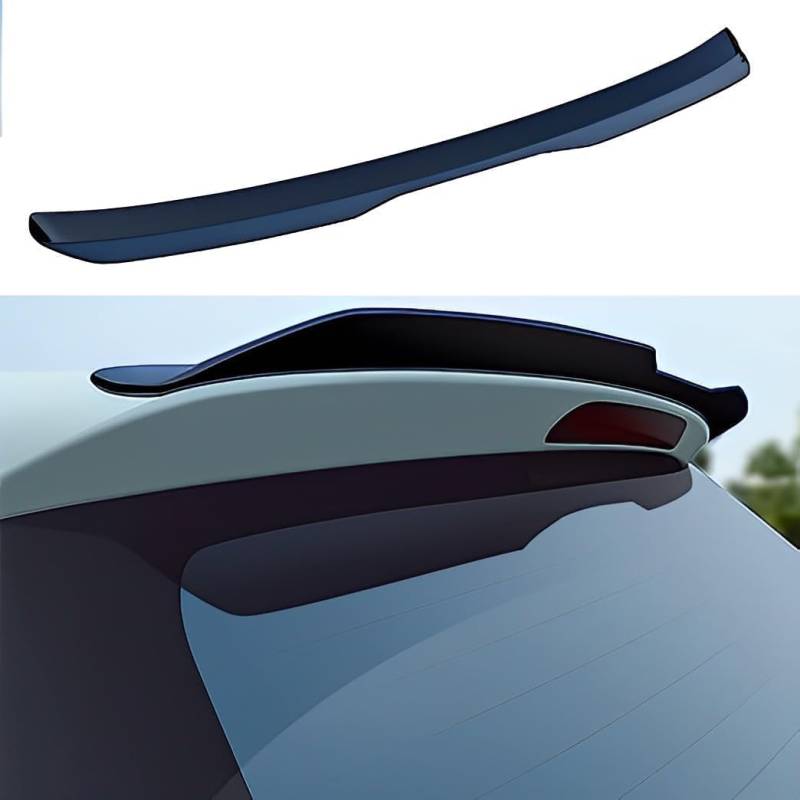 Auto Heckspoiler Spoiler für BMW Serie 1 Series 1er F40 2019 2020 2021 2022 2023 2024, Kofferraumspoiler Dachspoilerflügel Heckflügel Lippe Car Tuning Styling Zubehör von ADSEP