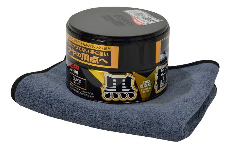 ADVANTUSE Wachs Sets (Soft 99 Kiwami Dark 200g + Tuch) von ADVANTUSE