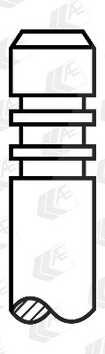 Ae Einlassventil [Hersteller-Nr. V95098] für Audi, Ktm, Seat, Skoda, VW von AE