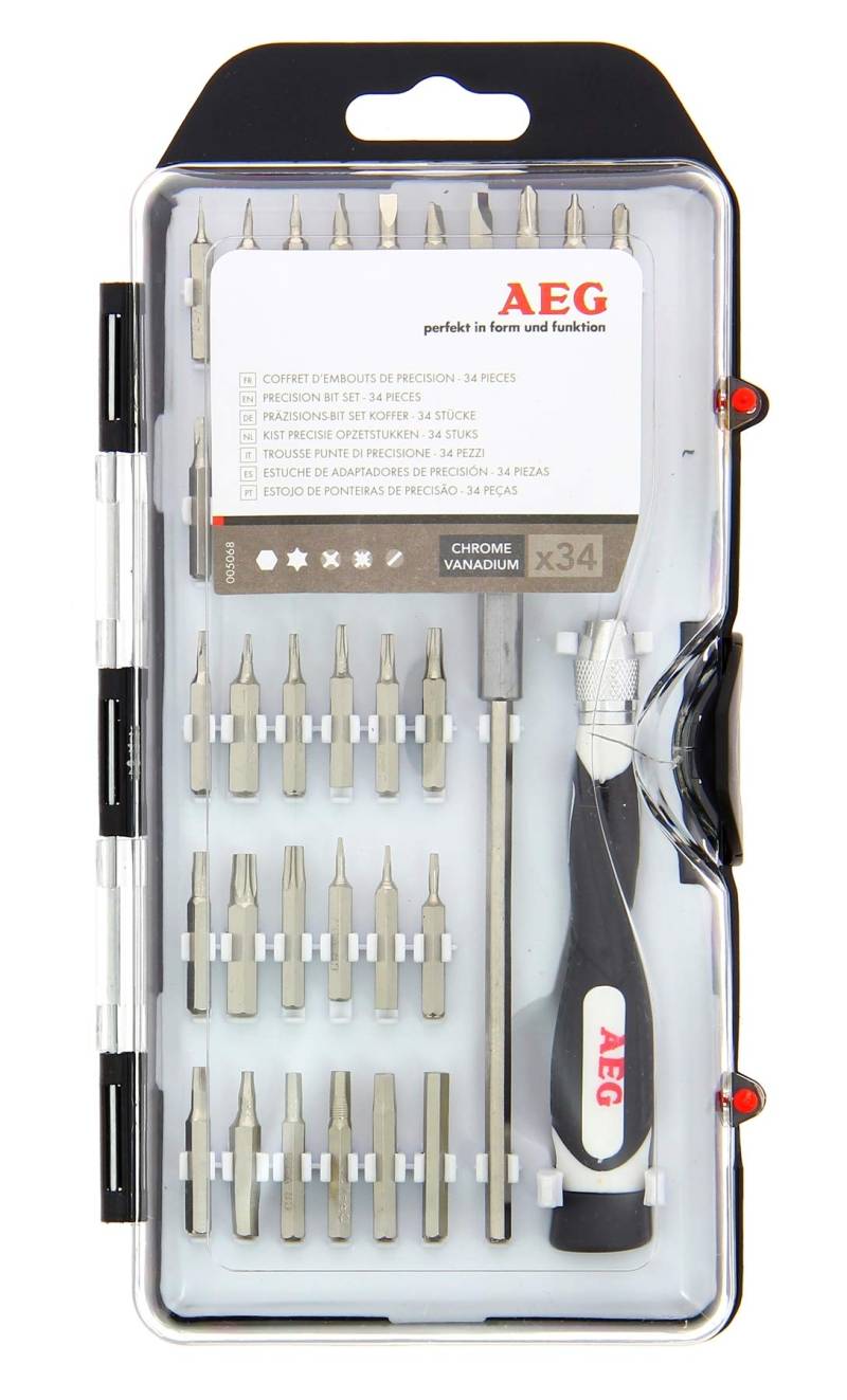 AEG 005068 Präzision Bit Set im Koffer von AEG