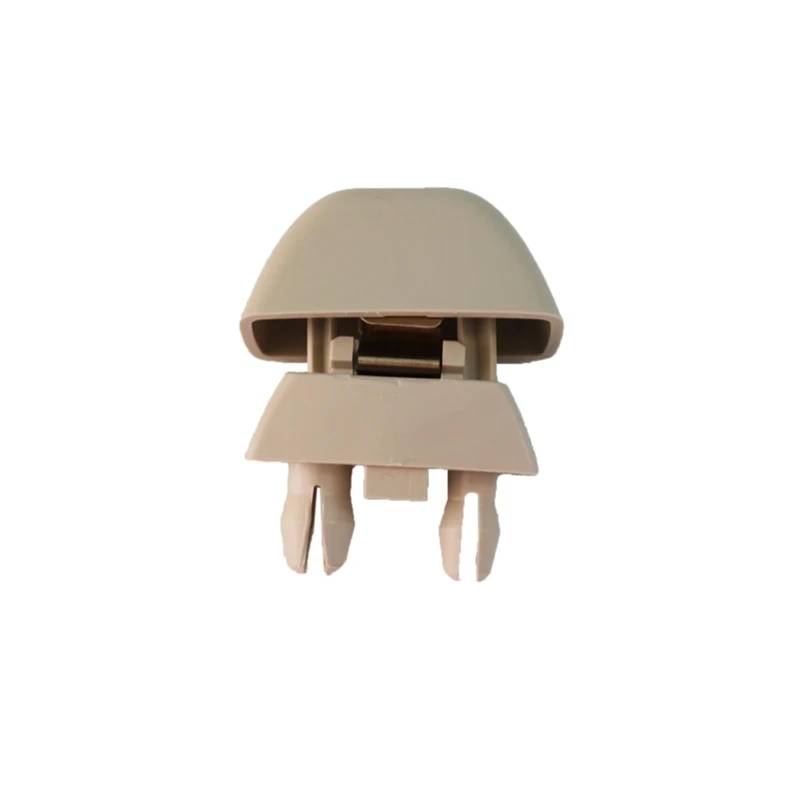 AEKVPL [Replacement] Sonnenblende Aufhänger Clip Haken Halter for VW for Passat B7 for Polo for Skoda for Sitz for CITIGO for Rapid 6RD857561 Auto Zubehör (Beige) von AEKVPL