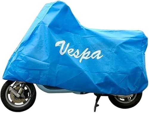 AER MOTO SPARE PARTS Abdeckplane für Roller Piaggio Vespa 125 Primavera - Wasserfest - Universelle Passform - Kompletter Wetterschutz für Scooter Piaggio Vespa von AER MOTO SPARE PARTS