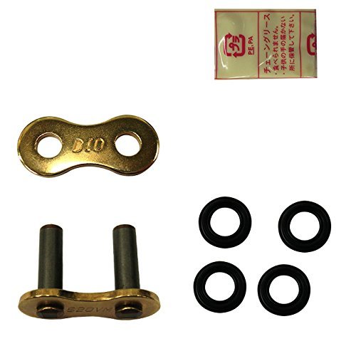 Falsa Verbindungsglieder Universalverschluss Kette 520 ERV7 DID O-Ring Gold von AER MOTO SPARE PARTS