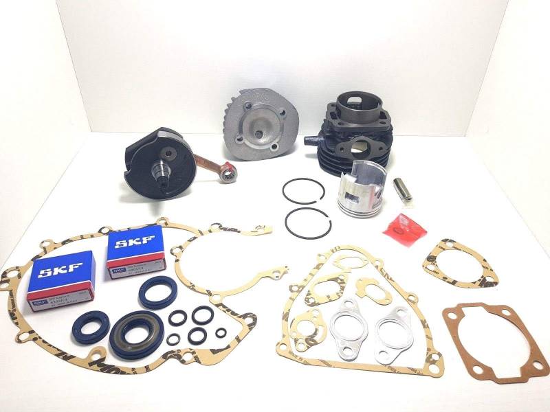 Kit Zylinder 102 Kurbelwelle Kugellager Dichtungen APE 50 Kegel 19 von AER MOTO SPARE PARTS