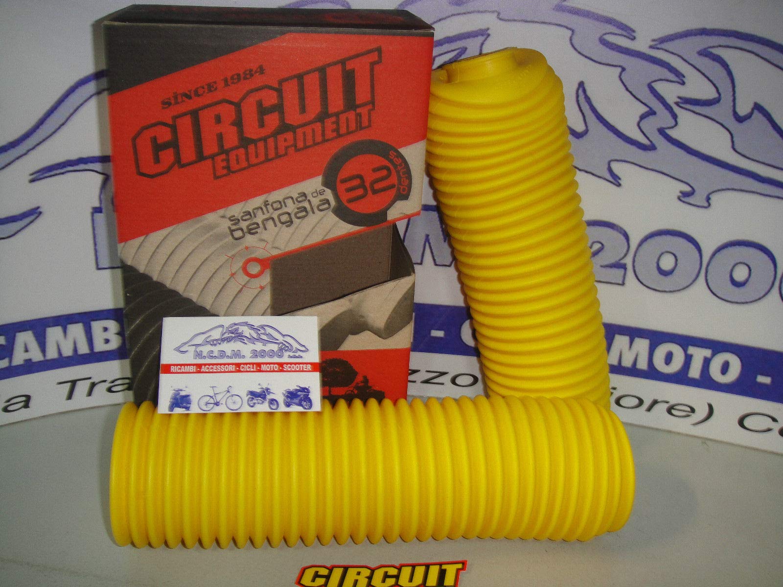 PAAR FORCELLA GIALLI 32 DENTI 39/54 DOMINATOR 600 650 TRANSALP 600 650 XT 600 660 von AER MOTO SPARE PARTS