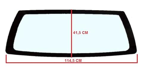 0041119 HINTERES GLASKRISTALLFENSTER FARBLOSE LIGIER X-TOO MAX RS TWO OPTIMAX Universal von AERREAUTO Ricambi per Minicar