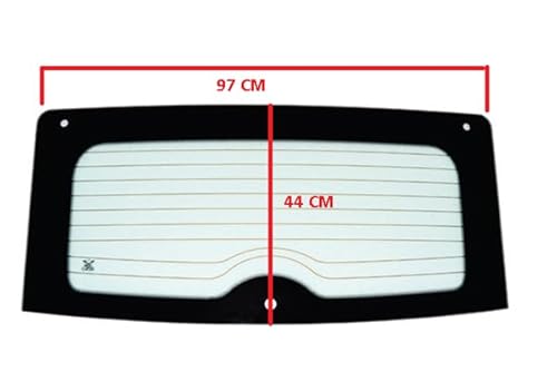 05.26.003 KRISTALLGLAS HINTEN THERMISCH FARBIG CHATENET CH26 von AERREAUTO Ricambi per Minicar