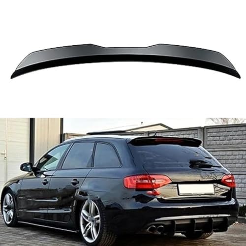 AERTQANVA Auto Heckspoiler, Für Audi A4 B8 Avant/Allroad 2008-2016 Kofferraumspoiler Flügel Dachspoilerflügel Lippe,Fahrzeug Stabilität Schwanz Dekoration,A von AERTQANVA