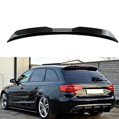 AERTQANVA Auto Heckspoiler, Für Audi A4 B8 Avant/Allroad 2008-2016 Kofferraumspoiler Flügel Dachspoilerflügel Lippe,Fahrzeug Stabilität Schwanz Dekoration,B von AERTQANVA