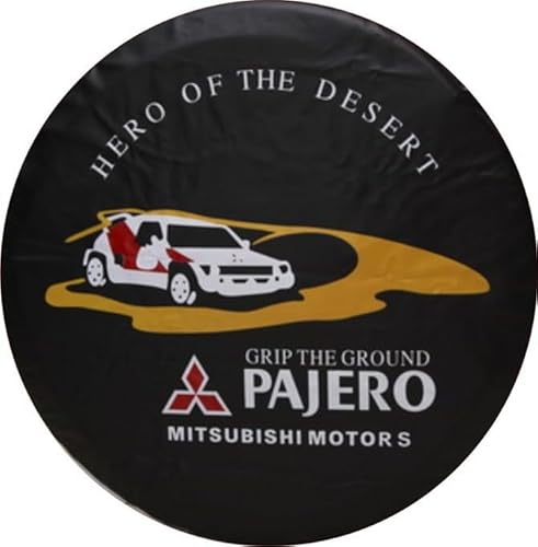 Radreifenabdeckung, Für Mitsubishi Pajero ASX 2019-2024 Radabdeckung Wetterfest Reifenschutz,Zubehör für Die Außendekoration, B 15 inch von AERTQANVA