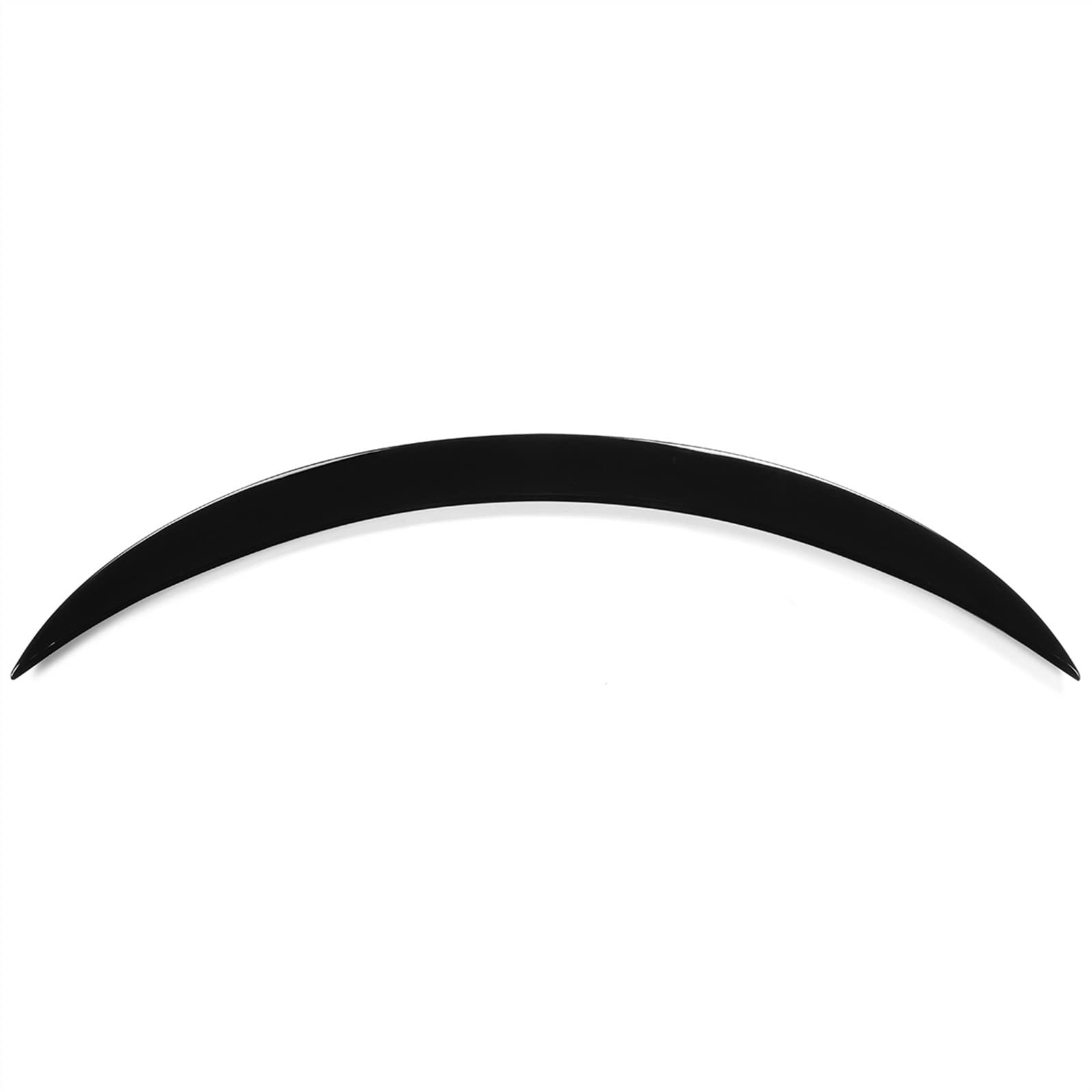 Auto Rear Trunk Spoiler Wing Lip Decoration for Infiniti Q60 2017 2018 2019 2020 2021 2022, AERUIKJS, Glossy Black von AERUIKJS