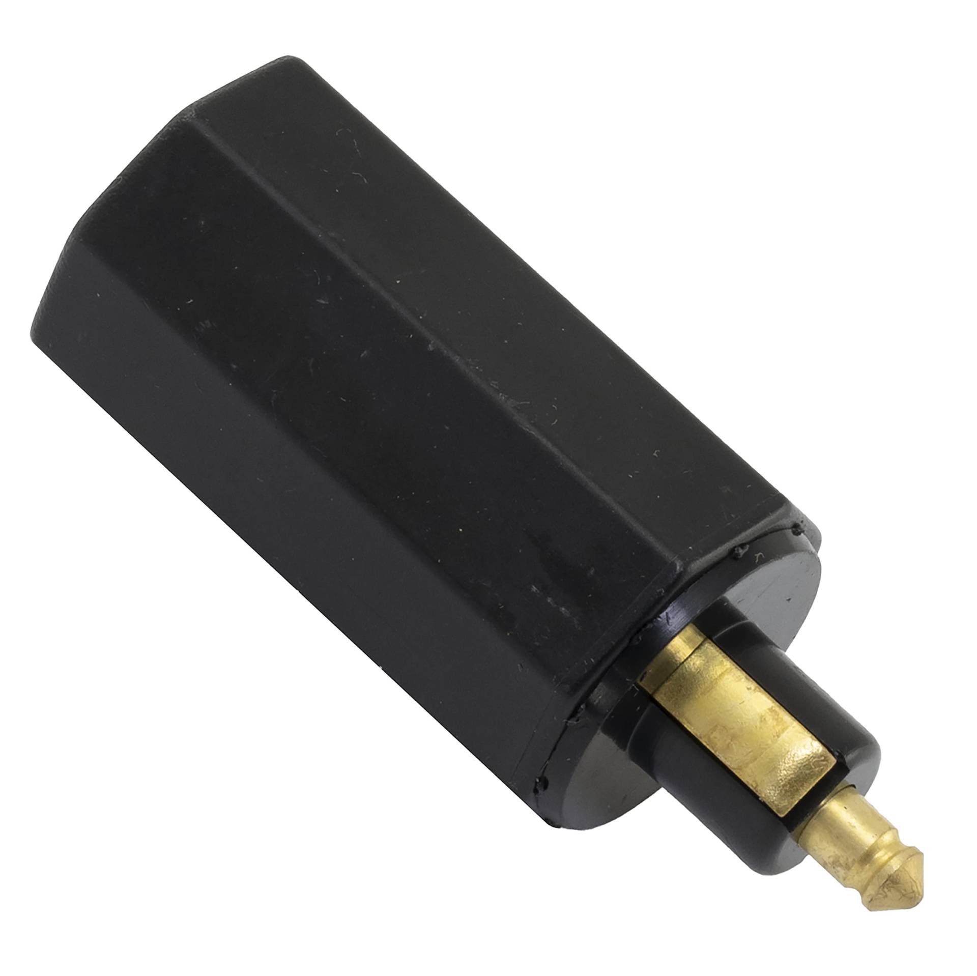 AERZETIX - C65587 - Stecker männlich für zigarettenanzünder 12V und 24V - 13 mm stecker/männlich auf 20 mm buchse/weiblich - universaladapter für auto PKW LKW wohnmobil peripherieanschluss zubehör von AERZETIX