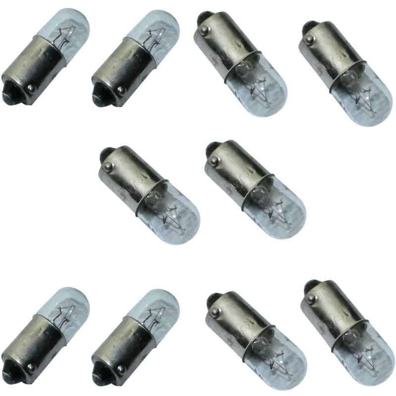 Aerzetix – 10 X Ampulle Birne Lampen 12V 5W R5W BA15S von AERZETIX