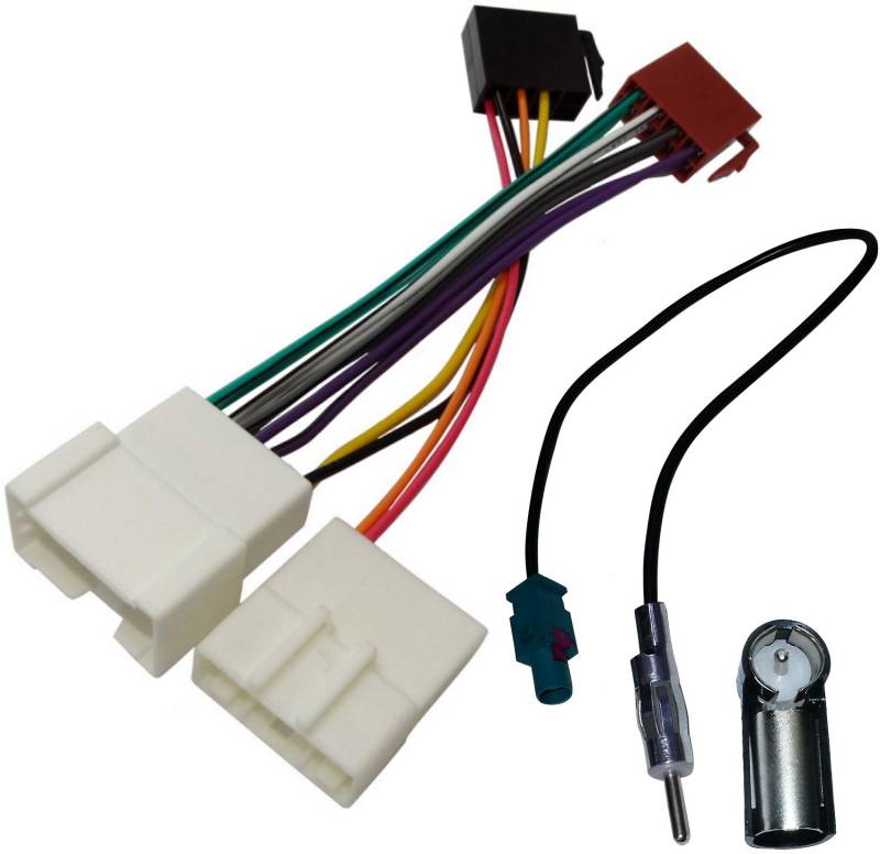 Aerzetix - Autoradio und Antenne Adapter-Kit für Dacia Duster Logan Sandero Lodgy Dokker Renault Twingo Mercedes Citan von AERZETIX