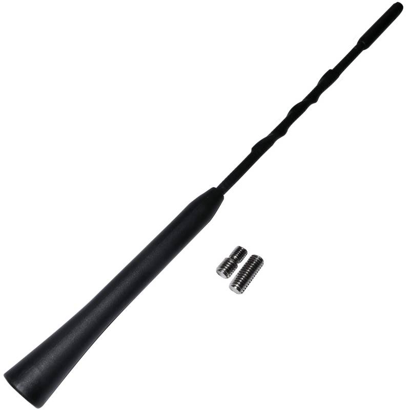 Aerzetix: Universal Auto Antenne Spitze Funkantennenstrang 24cm Gewinde M5 M6 C17617 von AERZETIX