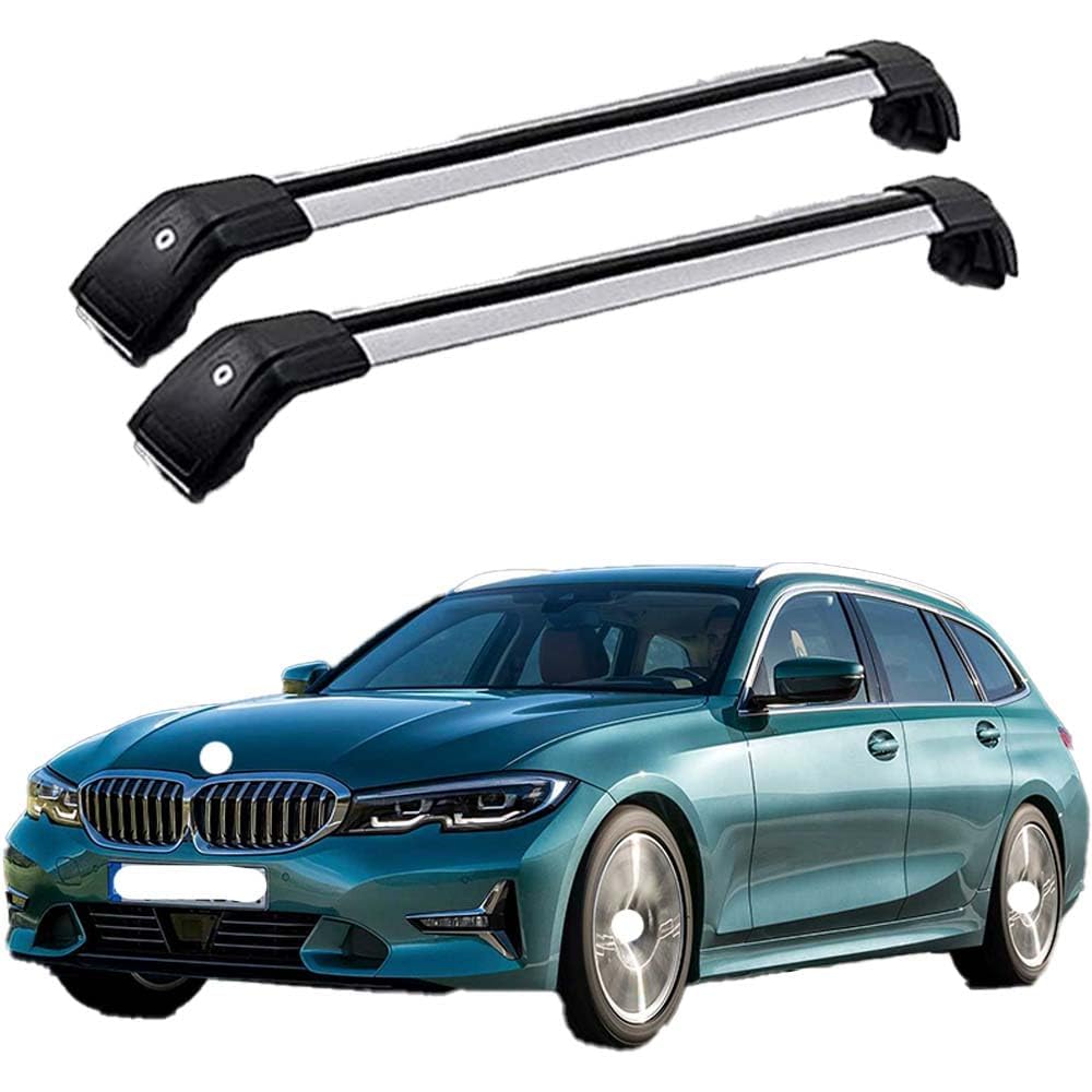 2 Stück Auto Dachträger, für BMW 3 Series 2012-2019 [F30] [Saloon korrosionsbeständig nicht so leicht verformt Dach Transport Zubehör von AETATBYB
