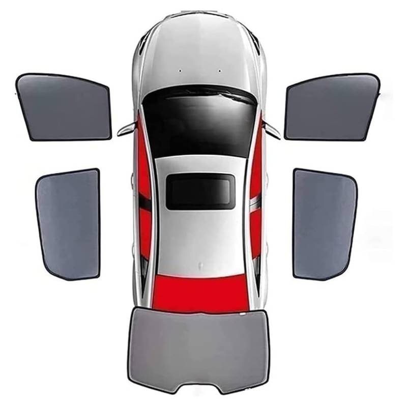 UV Schutz Einfache Installation Jalousien Markise Baby Auto Fenster Sonnenschutz, für Audi A4 B8 Touring Edition 2008-2015,E von AETATBYB
