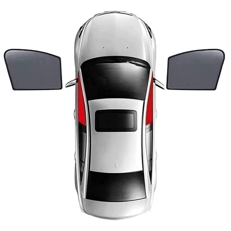 UV Schutz Einfache Installation Jalousien Markise Baby Auto Fenster Sonnenschutz, für Audi A5 COUPE,A-front side window von AETATBYB