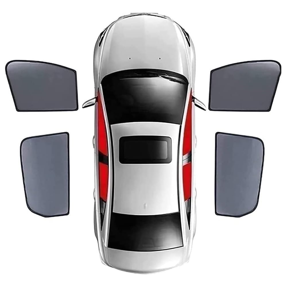 UV Schutz Einfache Installation Jalousien Markise Baby Auto Fenster Sonnenschutz, für Mercedes-Benz new C-class extended W205L 2014-,D von AETATBYB