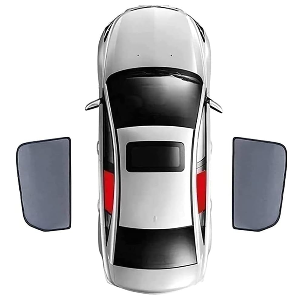 UV Schutz Einfache Installation Jalousien Markise Baby Auto Fenster Sonnenschutz, für Peugeot 307 sedan,B-rear side window von AETATBYB