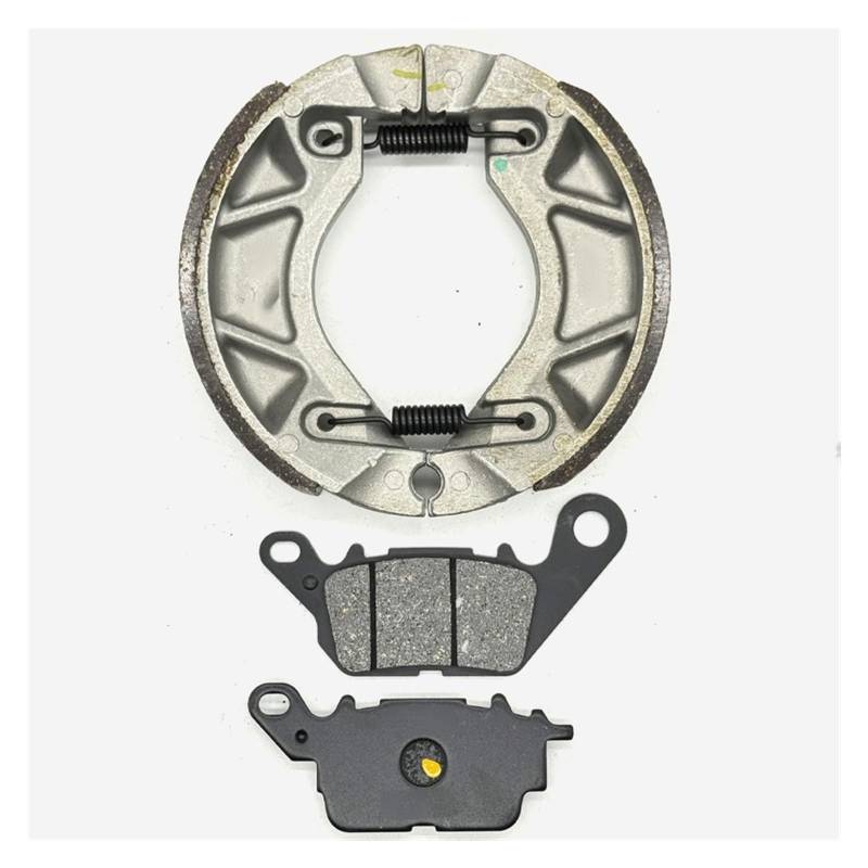 Motorrad Vorne Hinten Bremsbeläge Schuh Set for NVX125DX-SP GDR125RI 17-21 NVX155 GDR155-A Viet Nam B634 2018-2021 NVX 155(Front Rear Pads) von AEVIRAFL