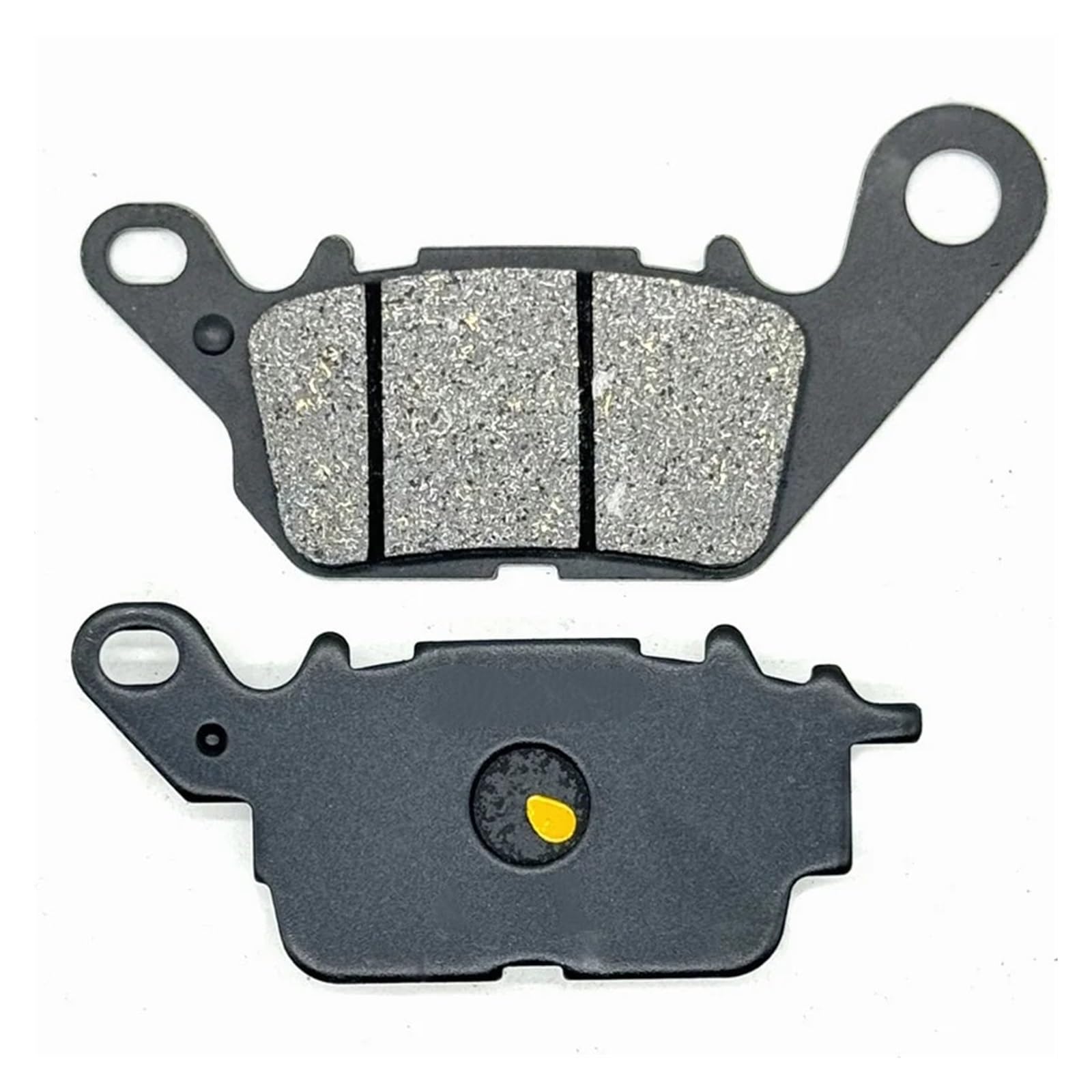 Motorrad Vorne Hinten Bremsbeläge Schuh Set for QBIX 125 LTV125 BM91 / QBIX 125 ABS LTV125R 17-20 GRAND FILANO 125cc 15-20(Front Brake Pads) von AEVIRAFL