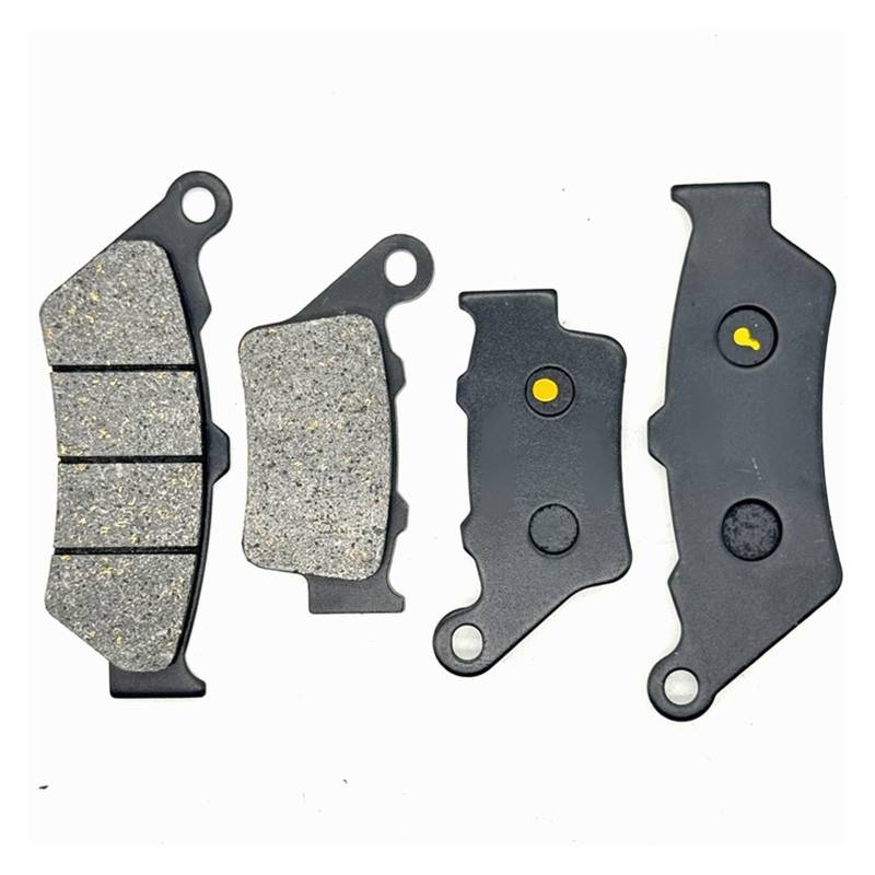 Motorrad Vorne Hinten Bremsbeläge for CBR250R Made In India Modell (Bybre Cal) 2011-2023 CBR 250R CBR250 R(Front Rear Pads) von AEVIRAFL