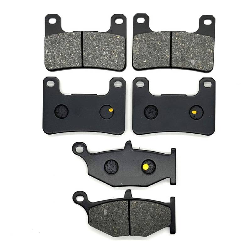 Motorrad Vorne Hinten Bremsbeläge for DL1000 V-Strom 1000 Abenteuer 2014 2015 2016 2018 2019 DL 1000(Front Rear Pads) von AEVIRAFL