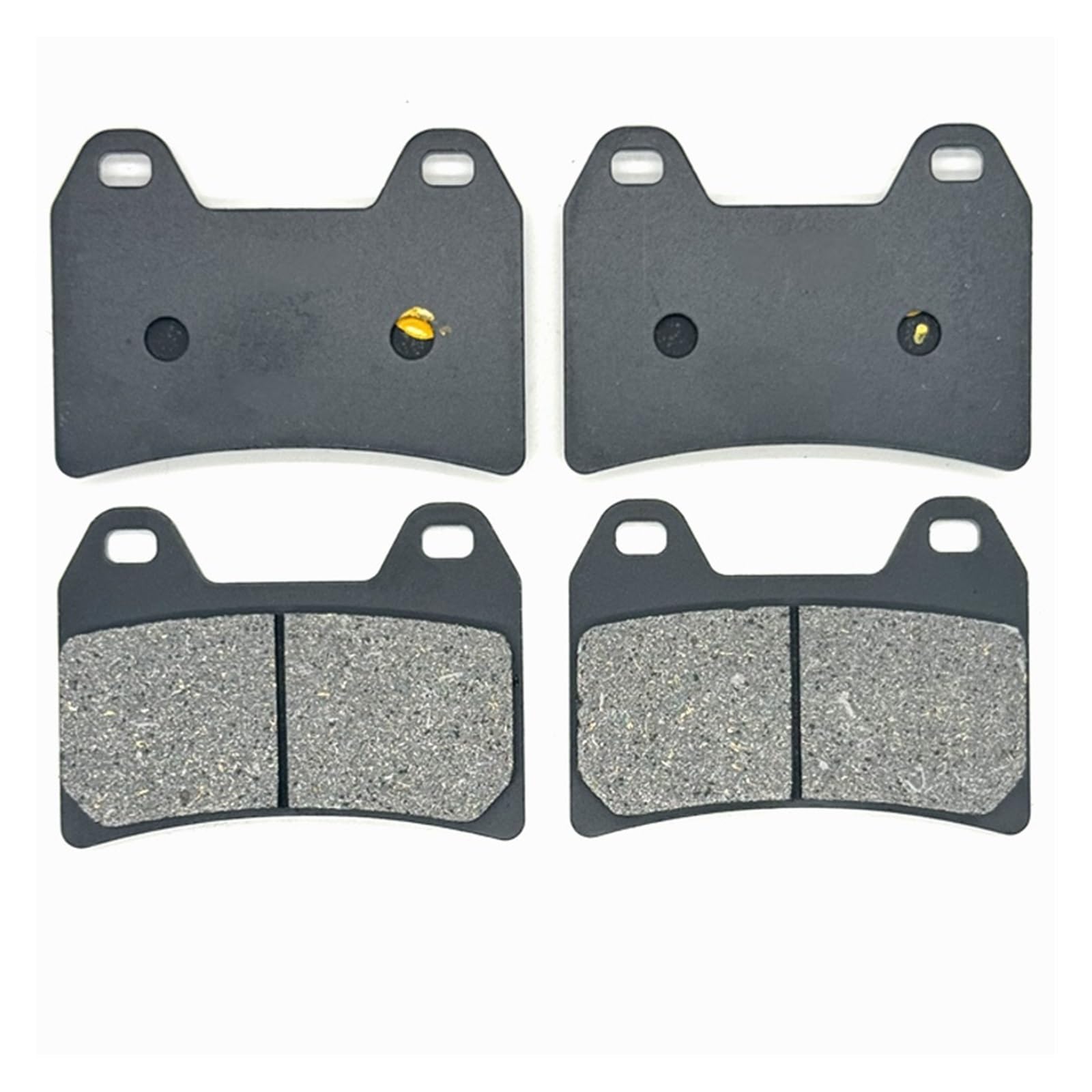 Motorrad Vorne Hinten Bremsbeläge for Dorsoduro 750cc 12-13 Dorsoduro 750 2008 Dorsoduro 1200 ABS 2011-2014(2 X Front Brake Pads) von AEVIRAFL