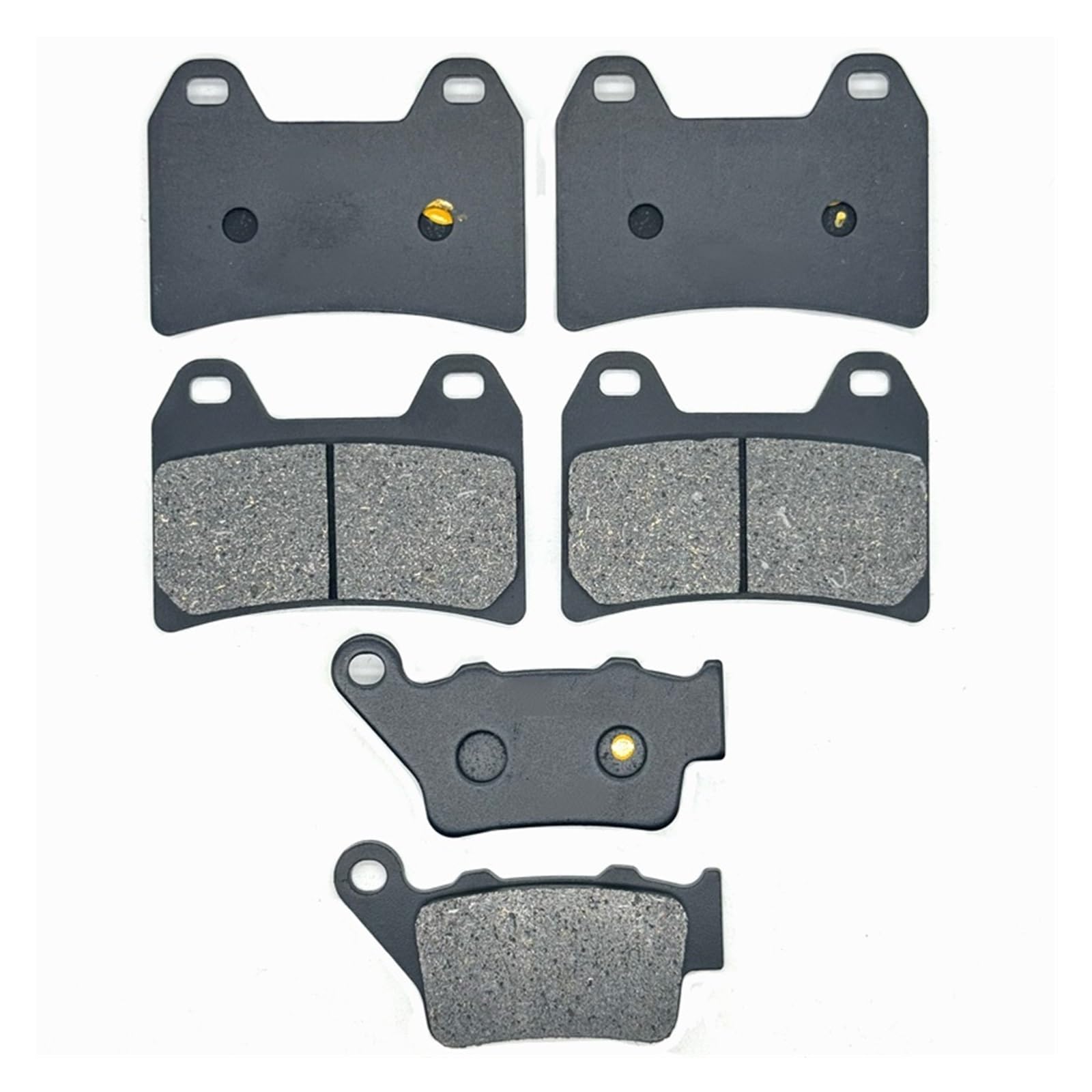 Motorrad Vorne Hinten Bremsbeläge for Dorsoduro 750cc 12-13 Dorsoduro 750 2008 Dorsoduro 1200 ABS 2011-2014(Front Rear Pads) von AEVIRAFL