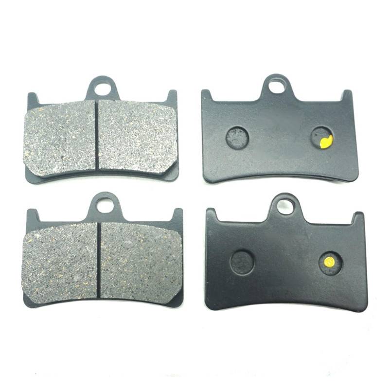 Motorrad Vorne Hinten Bremsbeläge for MT-07 2014 2016-2017 2022 MT-07A ABS 2014-2017 2021 MT07 MT07A MT 07 07A(2 X Front Brake Pads) von AEVIRAFL