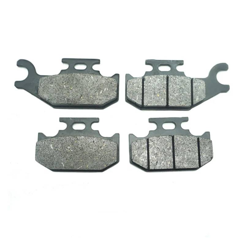 Motorrad Vorne Hinten Bremsbeläge for Outlander 400 2003-2004 Outlander 400 Max HO 2003-2006(2 X Front Brake Pads) von AEVIRAFL