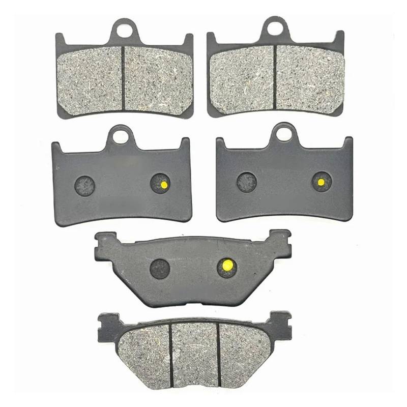 Motorrad Vorne Hinten Bremsbeläge for XP-560D T-MAX 560 Tech Max ABS 2020-2023 XP-560E TMAX 560 ABS 2020 TMAX560 XP560 DE(Front Rear Pads) von AEVIRAFL